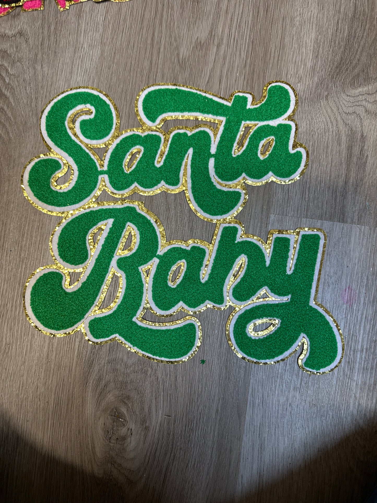 Green Santa Baby