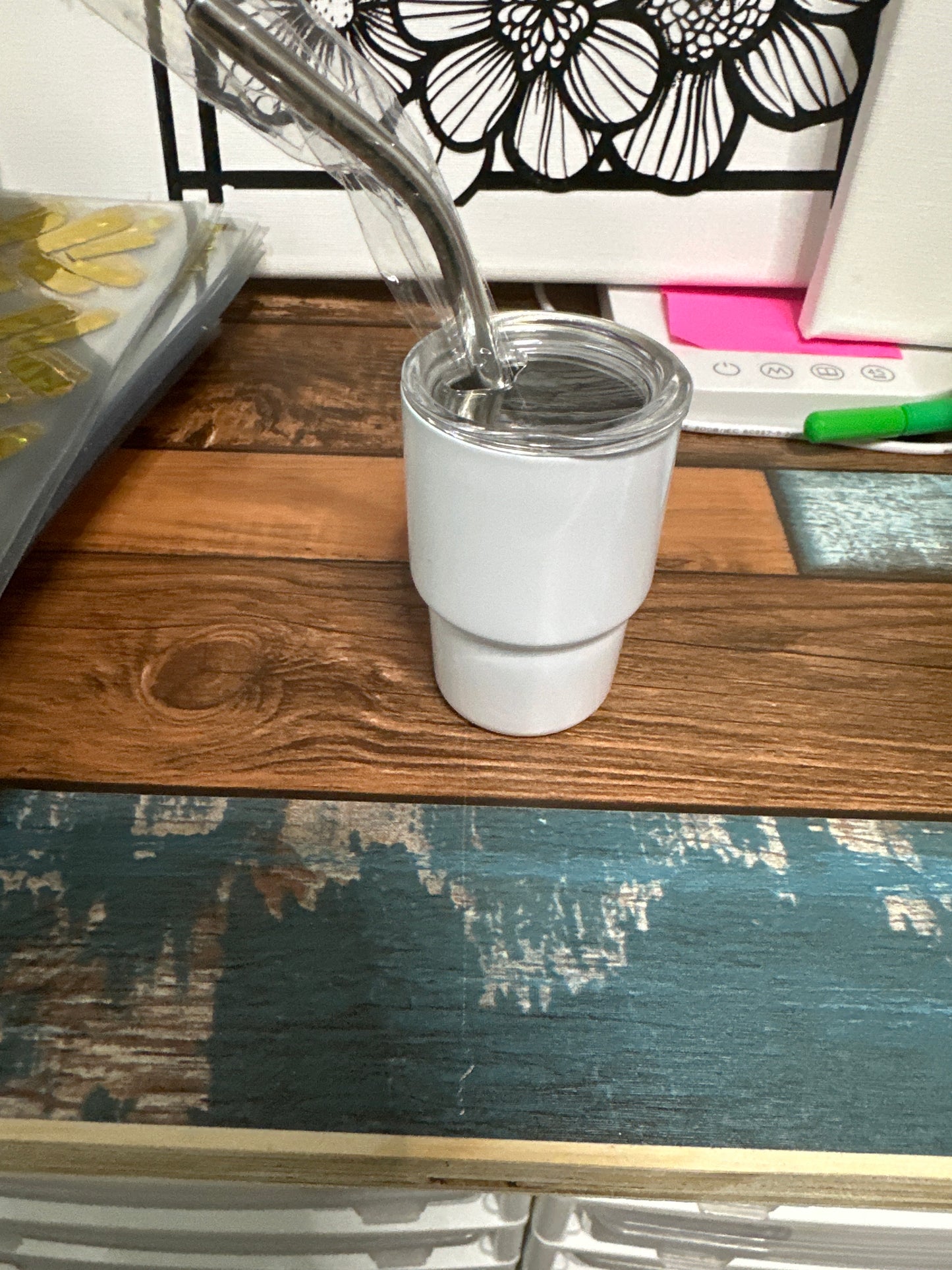Mini White tumbler