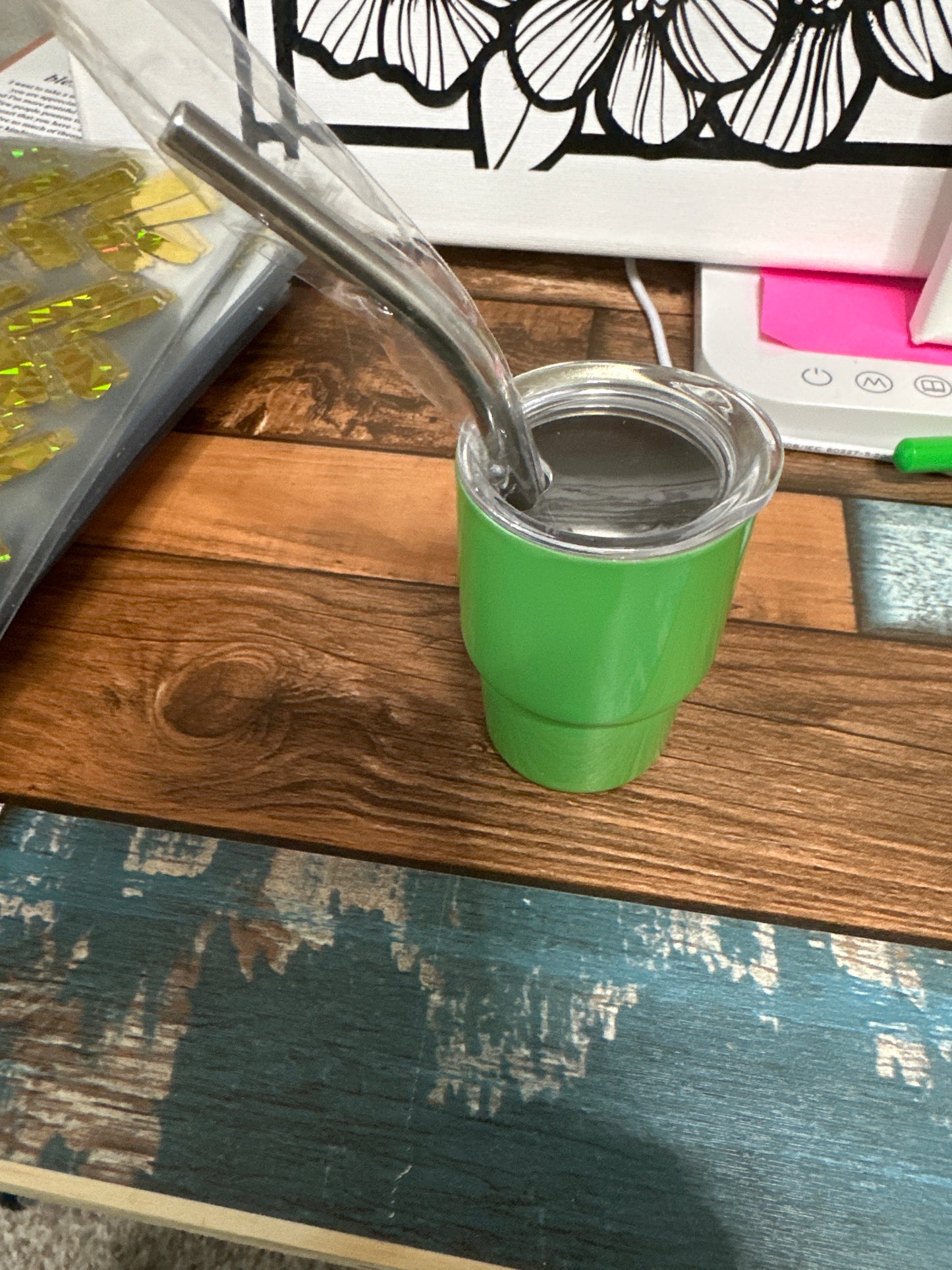 Mini Green tumbler