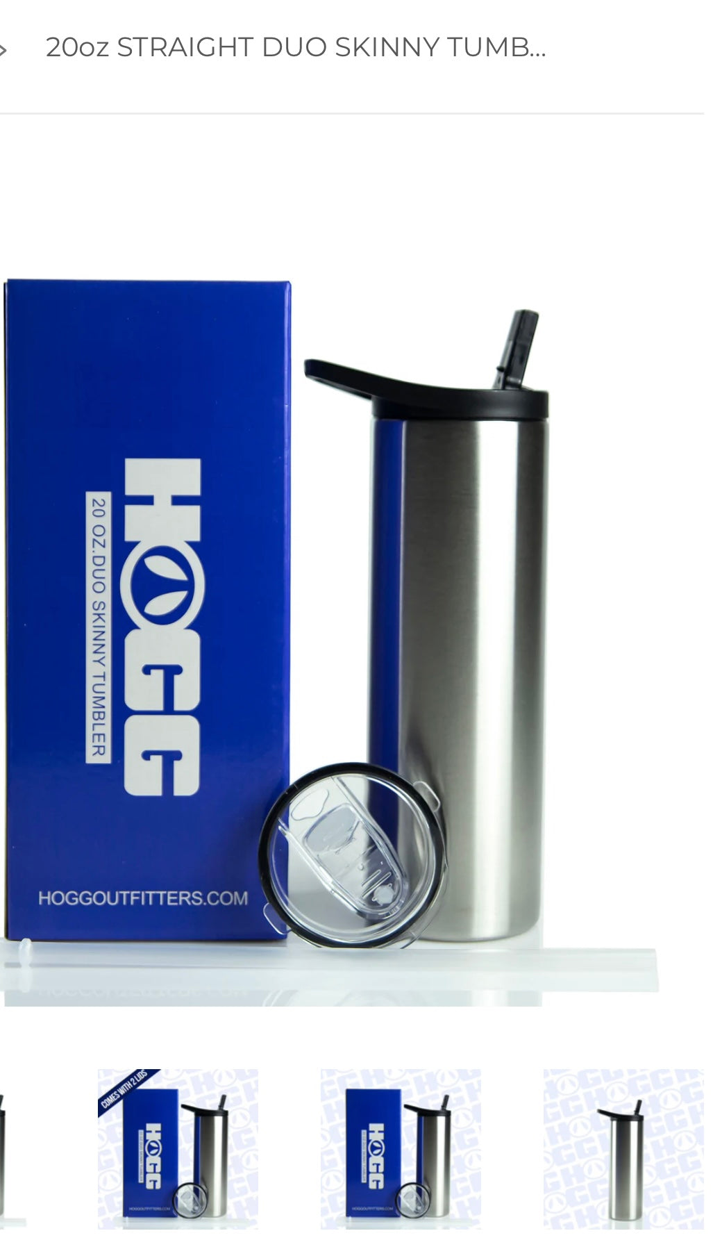 25oz Skinny Duo Tumbler custom made