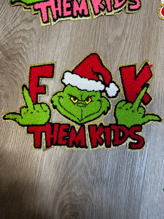 Grinch F Them kids red