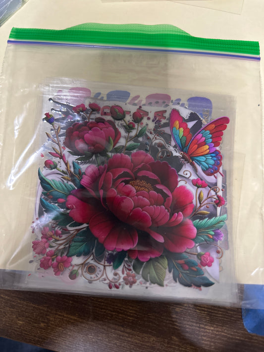 Uvdtf Random bag of 12 Decals