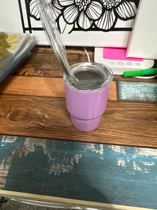 Mini mauve tumbler