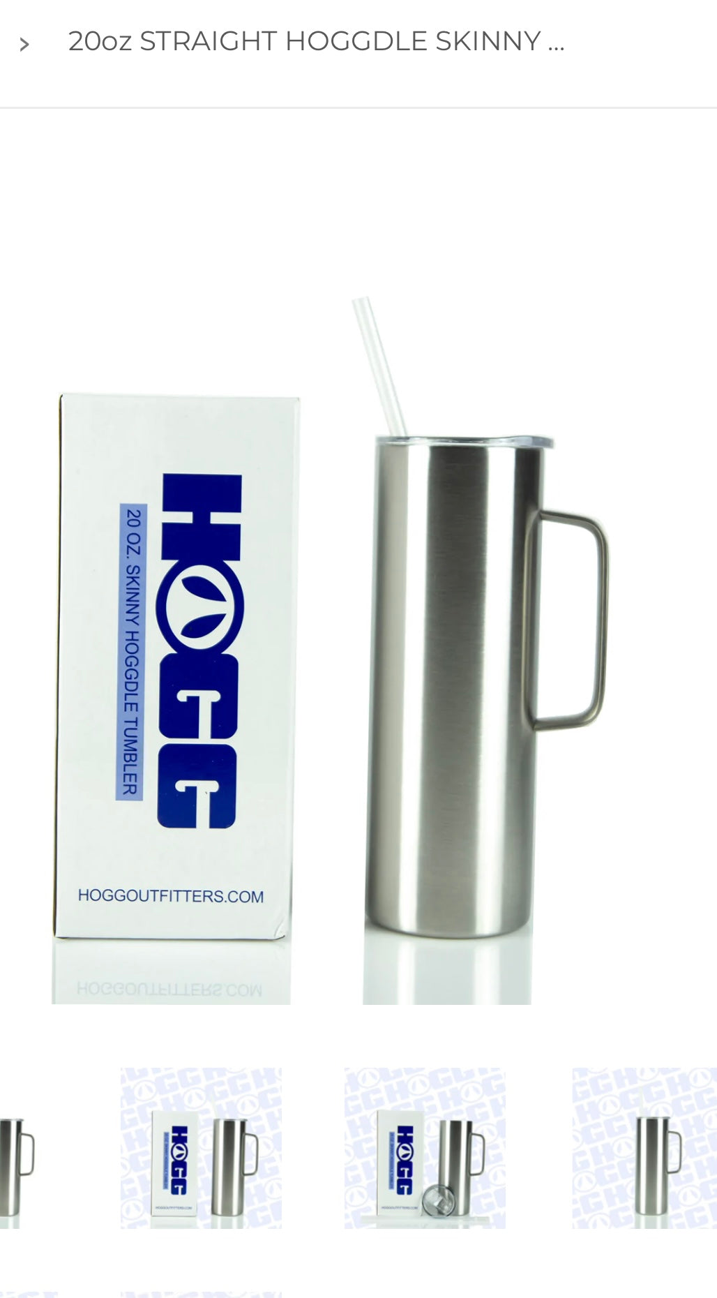 20 Oz Skinny Hoggdle Tumbler