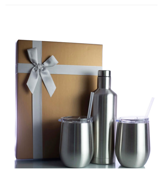 WINE GLASS GIFT SET - AMAZING GIFT!